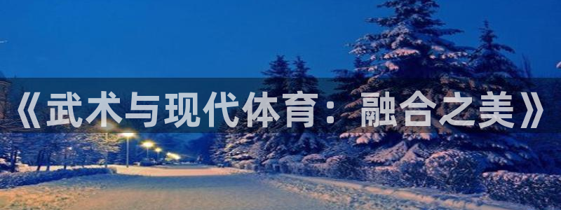 77体育app下载官网：《武术与现代体育：融合之美》