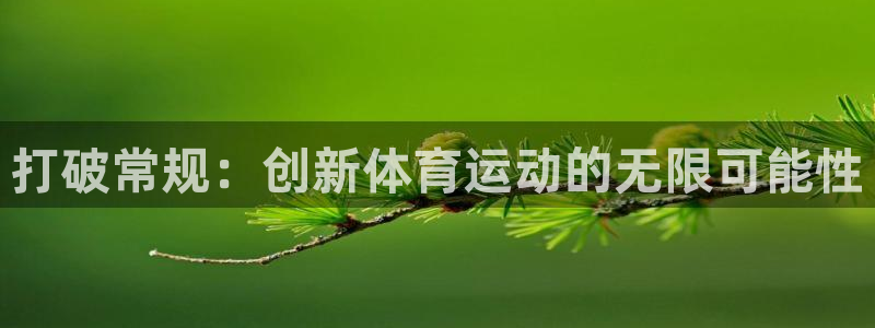 皇冠277体育：打破常规：创新体育运动的无限可能性